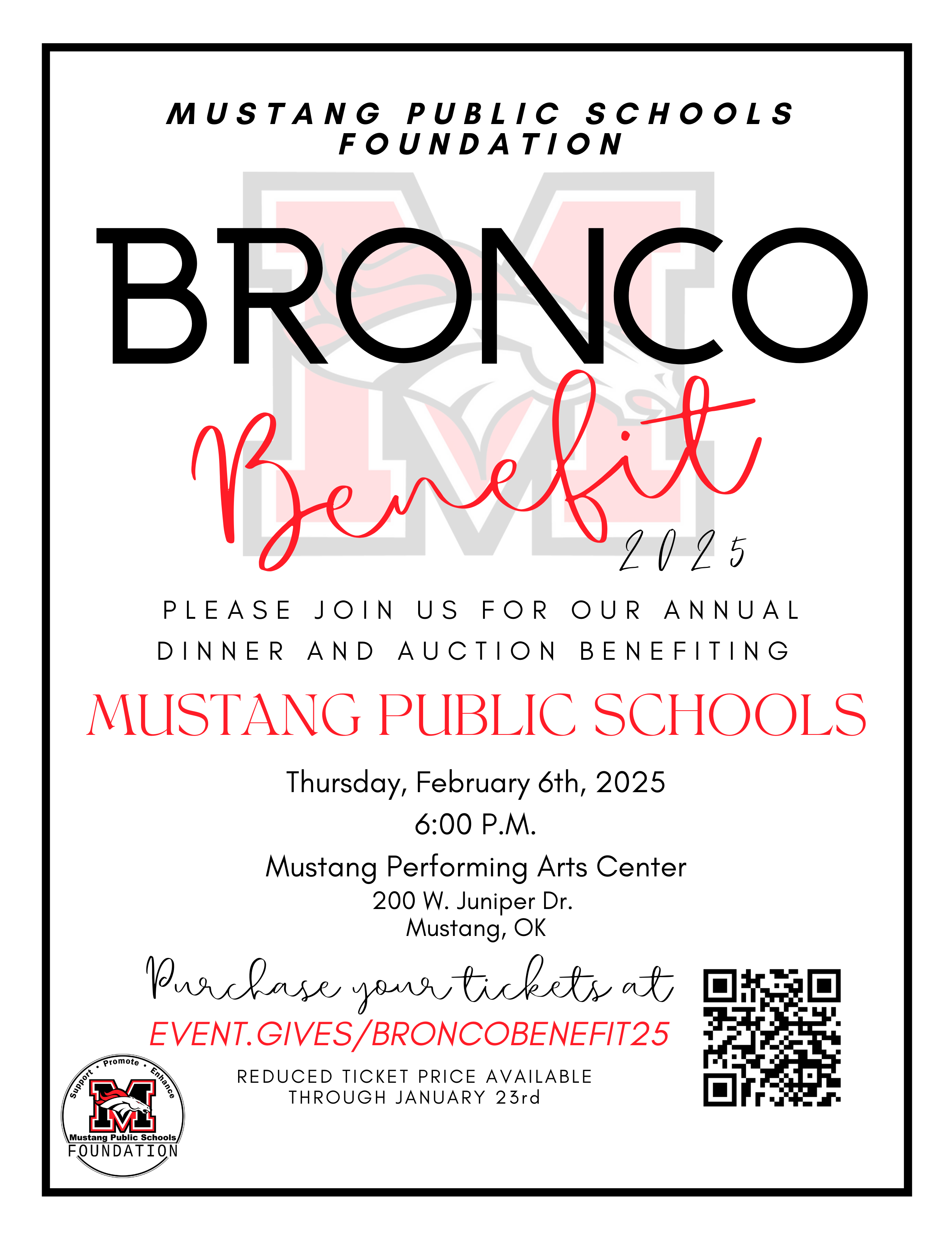 Bronco Benefit 2024